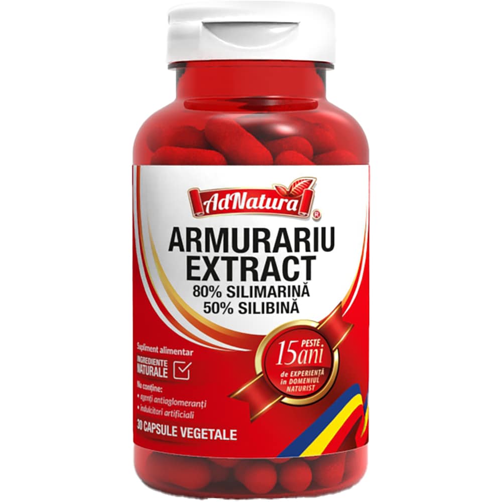 Supliment alimentar Armurariu Extract, 30 capsule, ADNATURA
