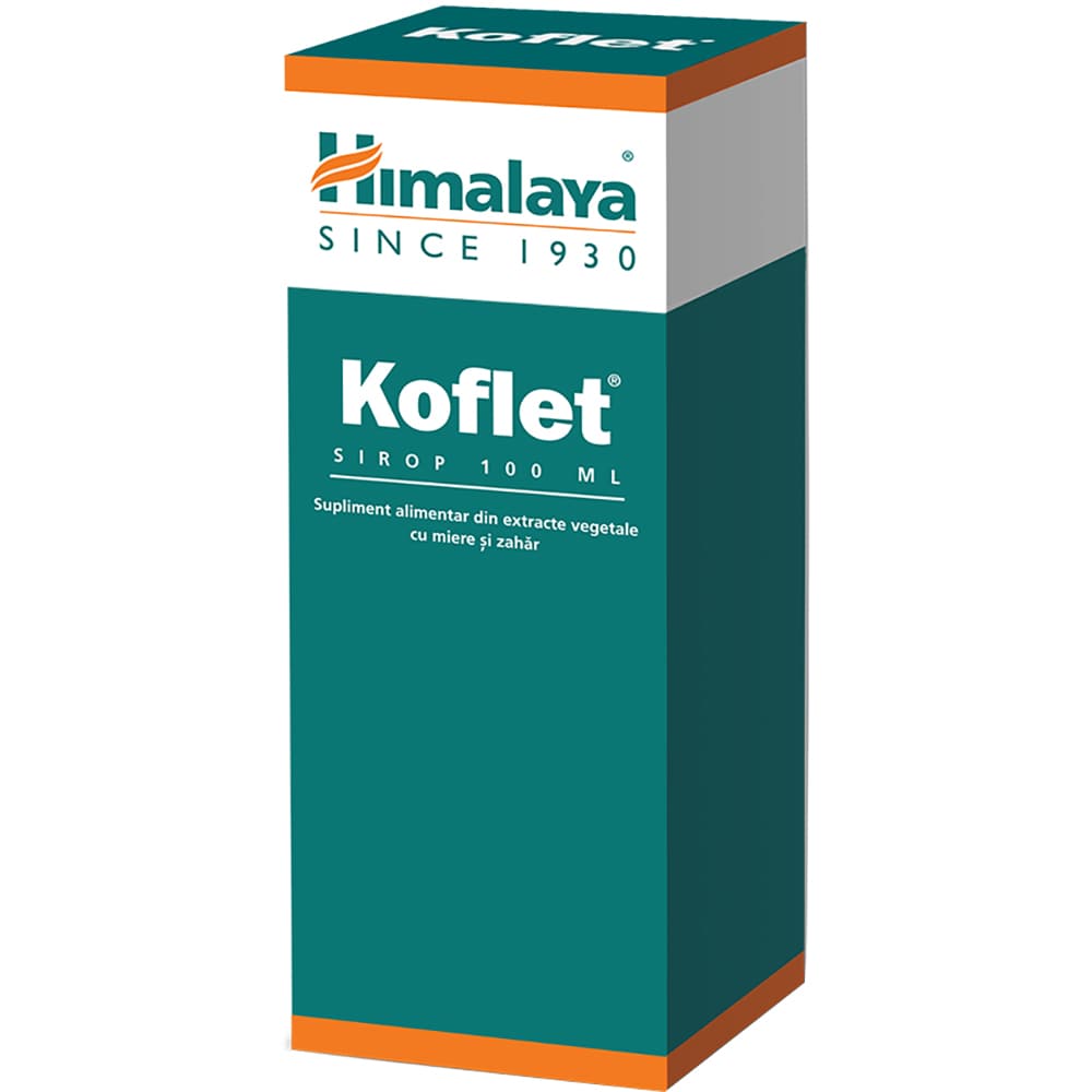 Supliment alimentar Sirop Koflet, 100 ml, HIMALAYA