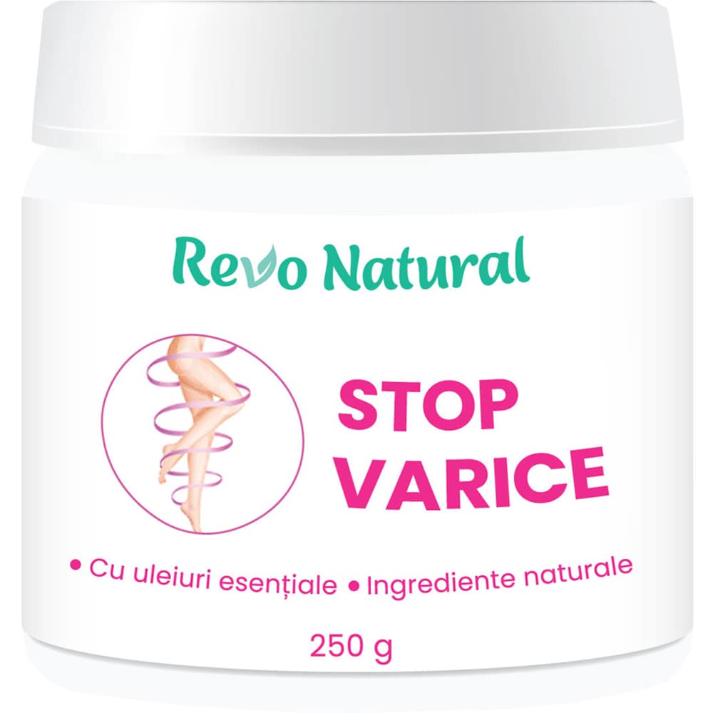 Crema Stop Varice, 250 g, REVO NATURAL