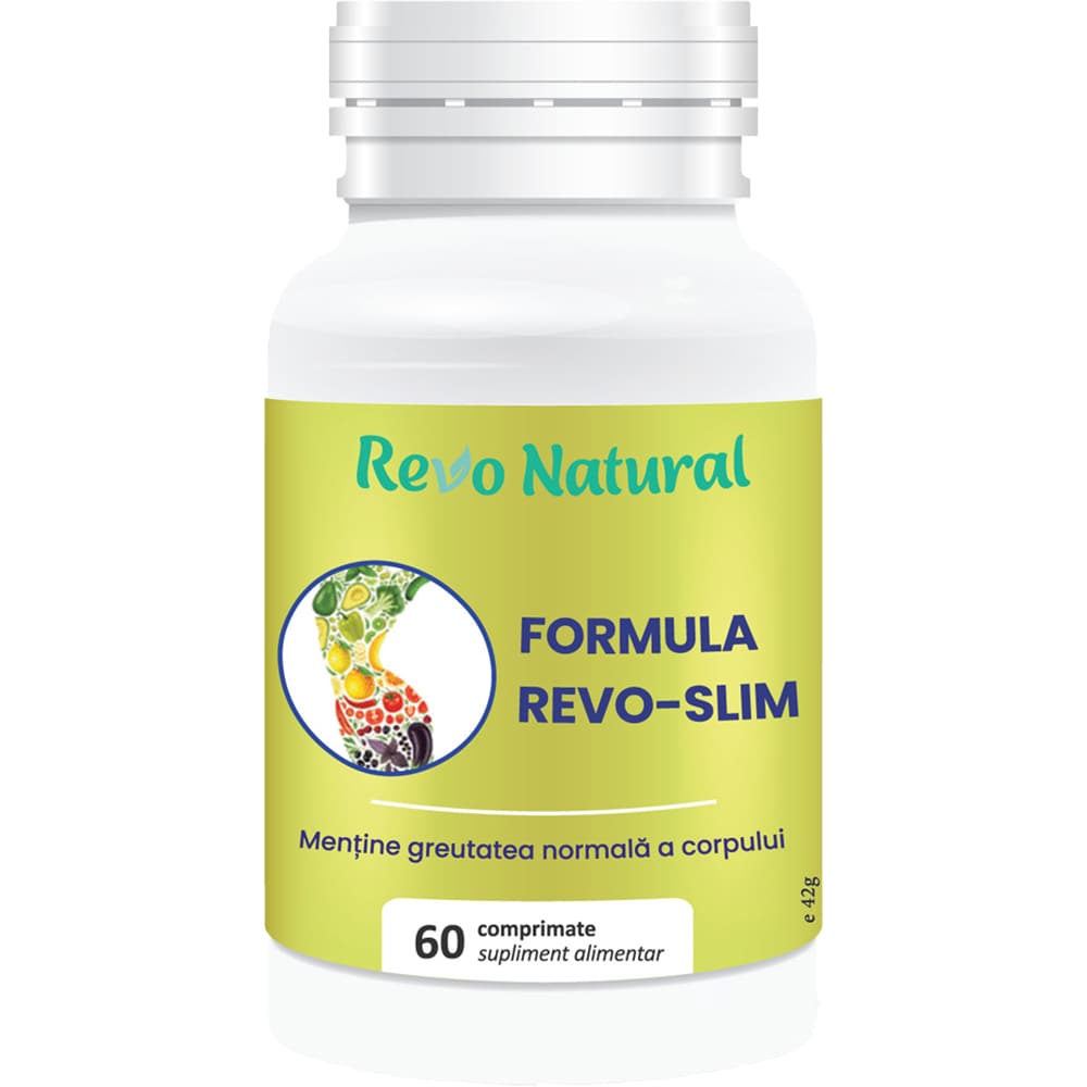 Supliment alimentar Formula Revo Slim, 60 capsule, REVO NATURAL
