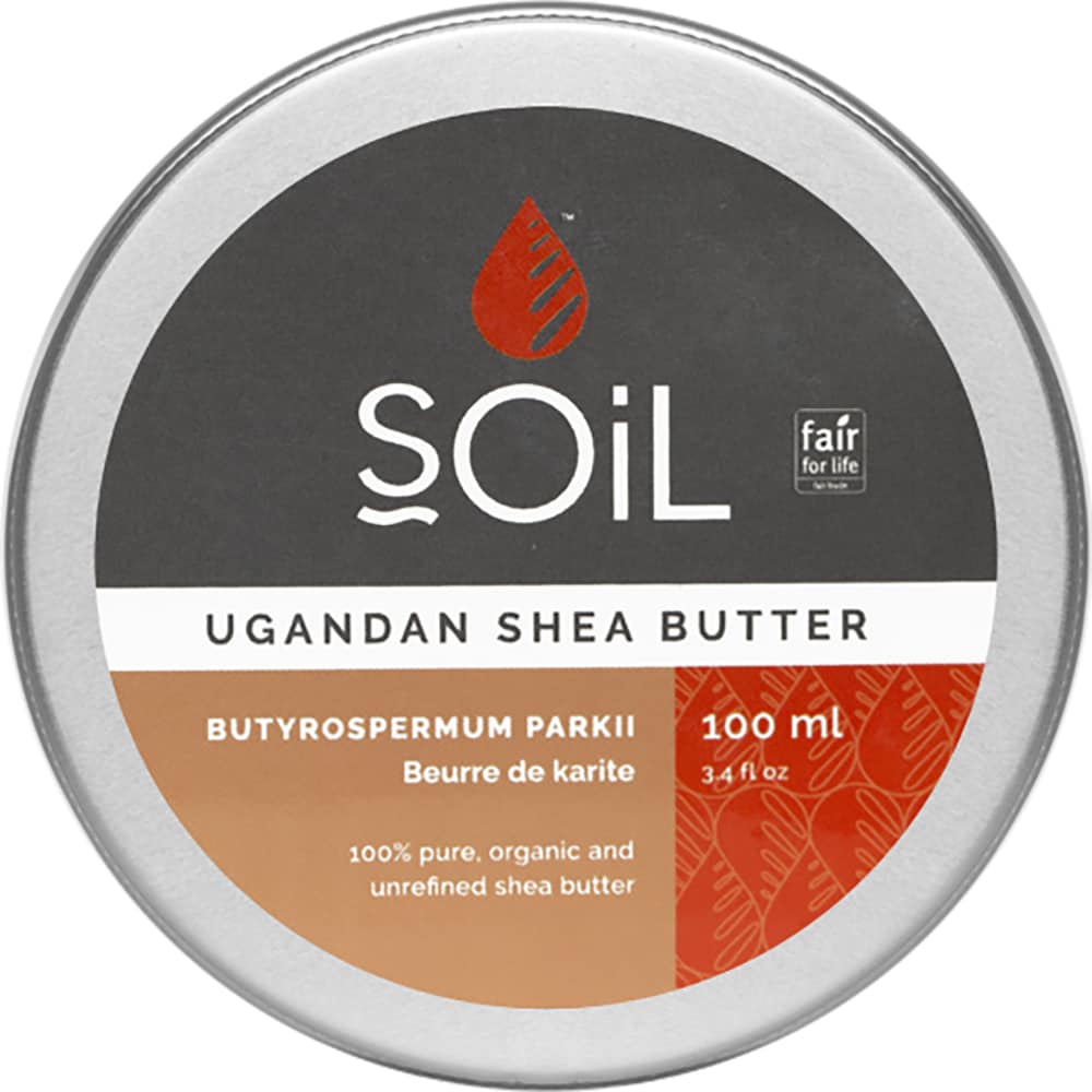 Unt de Shea Fair Trade Pur Inodor, 100 ml, SOIL