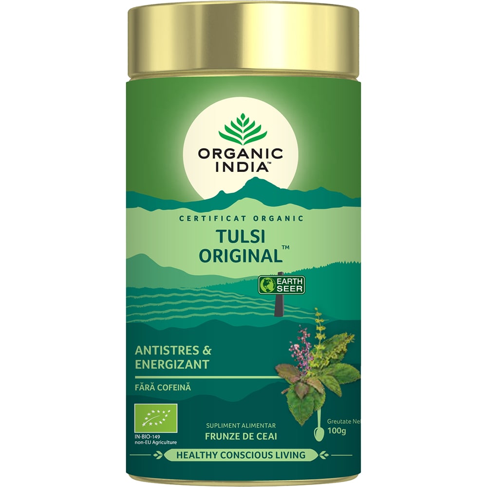 Ceai ORGANIC INDIA Tulsi Original, 100g