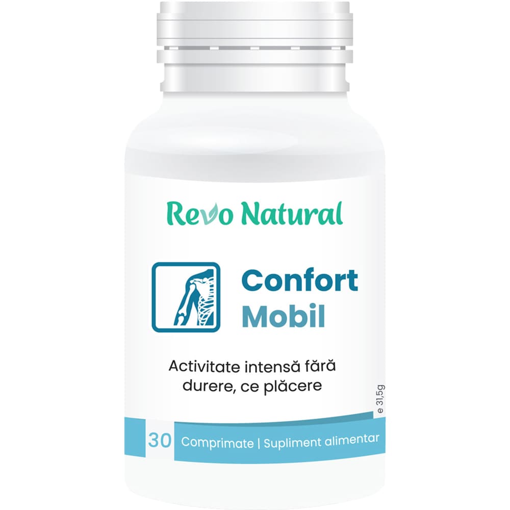 Supliment alimentar Confort Mobil, 30 capsule, REVO NATURAL