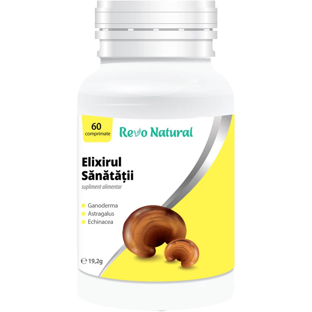 Supliment alimentar Elixirul Sanatatii, 60 capsule, REVO NATURAL