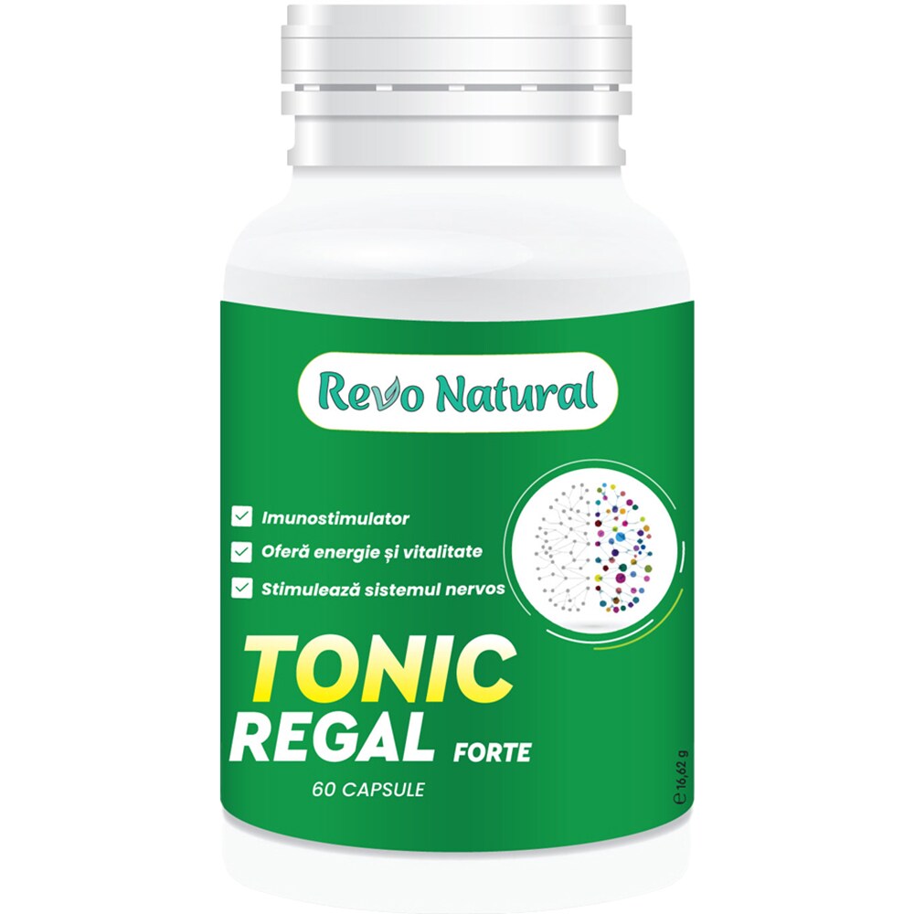 Supliment alimentar Tonic Regal Forte, 60 capsule, REVO NATURAL