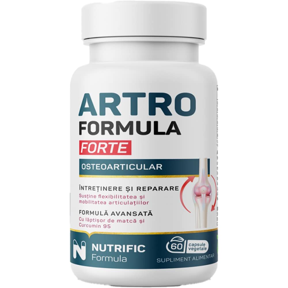 Supliment alimentar Artro Formula Forte, 60 capsule, NUTRIFIC