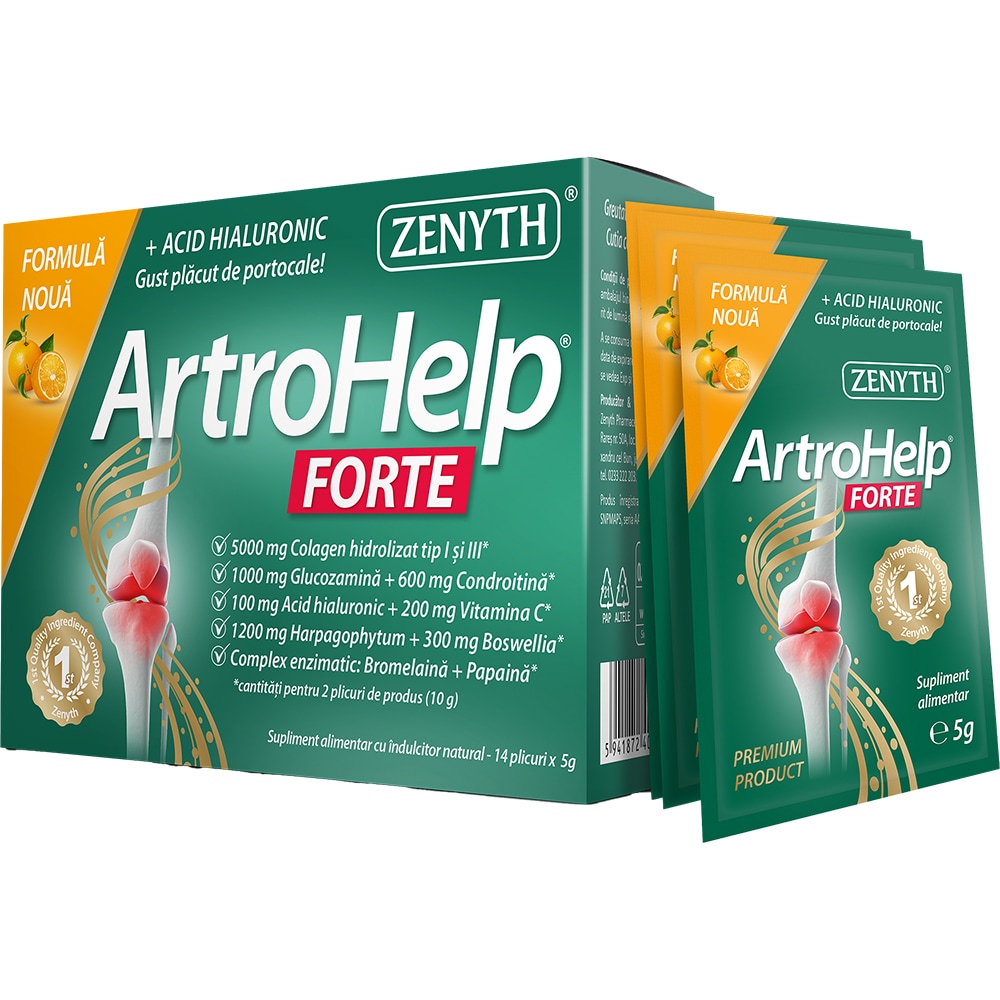 Supliment Artrohelp Forte, 14 plicuri, ZENYTH