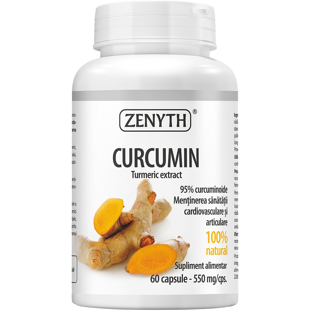 Supliment Curcumin, 60 capsule, ZENYTH