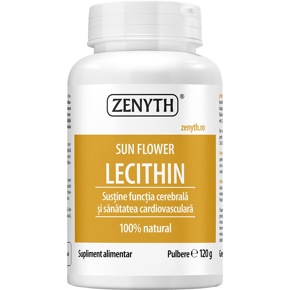 Supliment Sun Flower Lecithin, 120 g, ZENYTH
