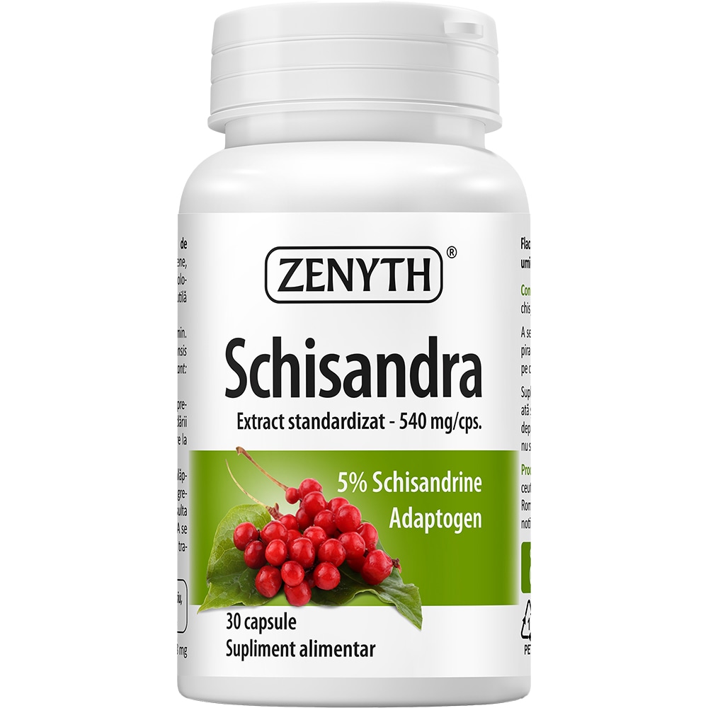 Supliment Schisandra, 30 capsule, ZENYTH