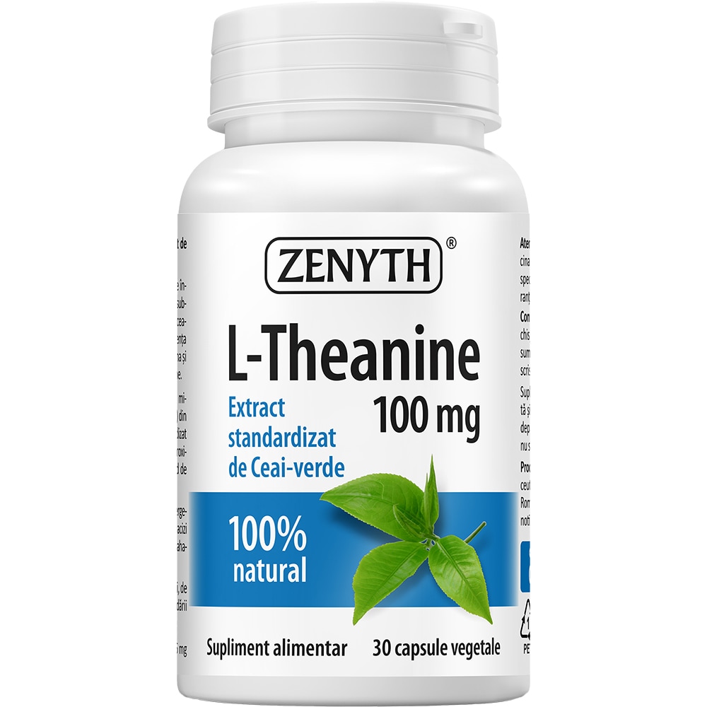 Supliment L-theanine, 30 capsule, ZENYTH