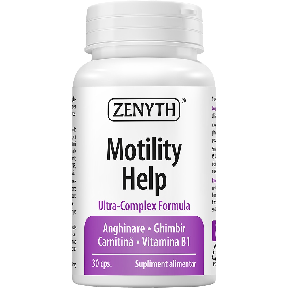 Supliment Motility Help, 30 capsule, ZENYTH