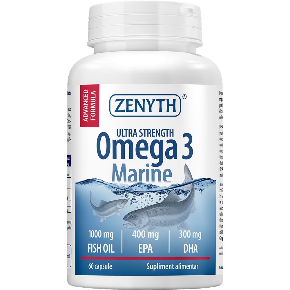 Supliment Omega 3 Marine, 60 capsule, ZENYTH