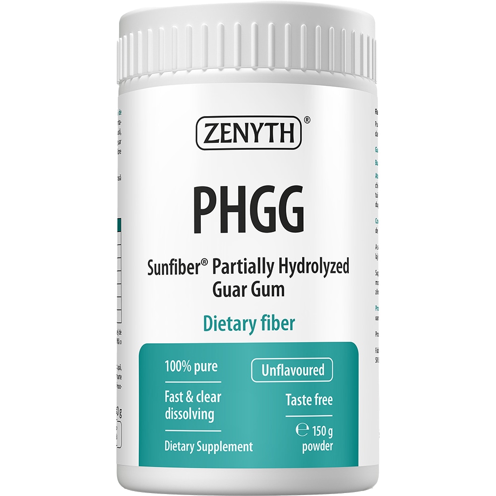 Supliment PHGG Fibre Alimentare Prebiotice, 150 g, ZENYTH