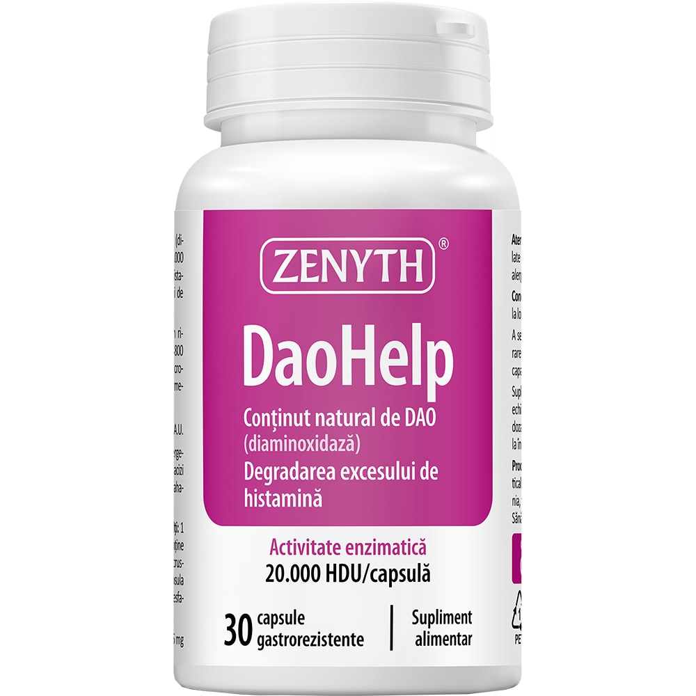 Supliment DaoHelp Diaminoxidaza, 30 capsule, ZENYTH