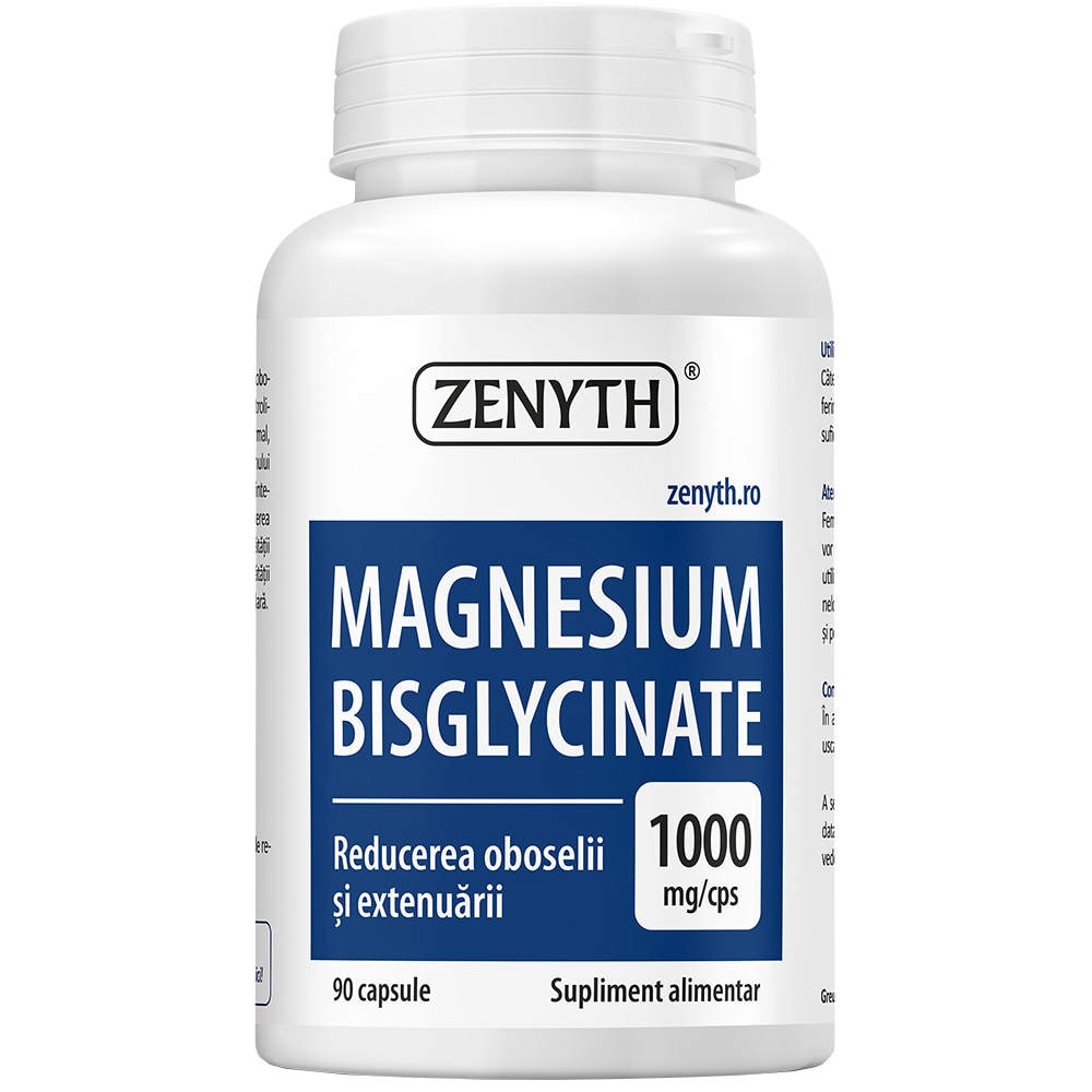 Supliment Magnesium Bisglycinate, 90 capsule, ZENYTH