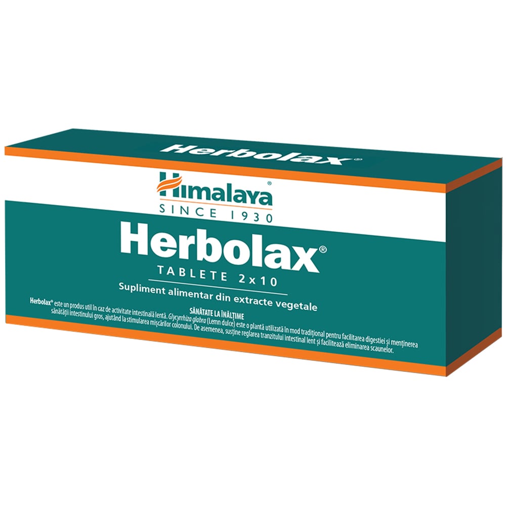 Supliment alimentar Herbolax, 20 comprimate, HIMALAYA