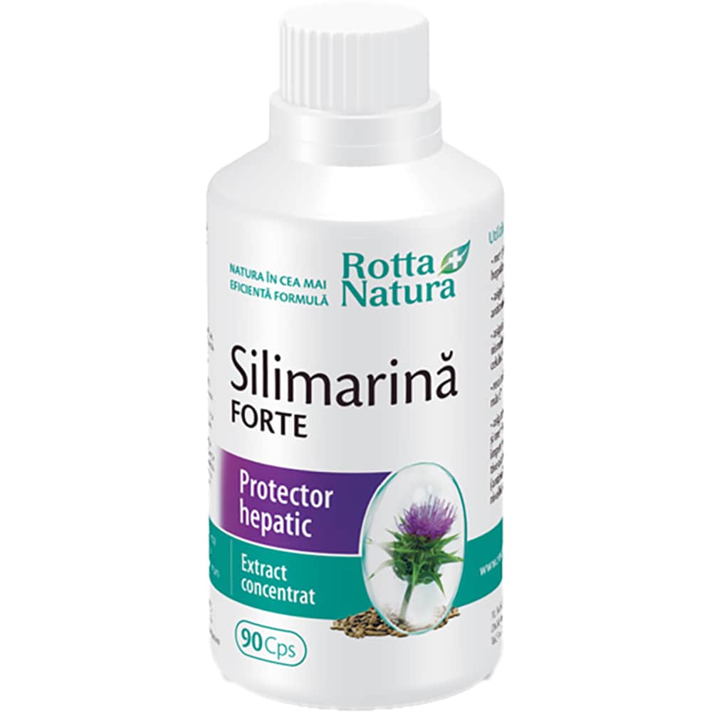 Supliment alimentar Silimarina Forte, 90 capsule, ROTTA NATURA