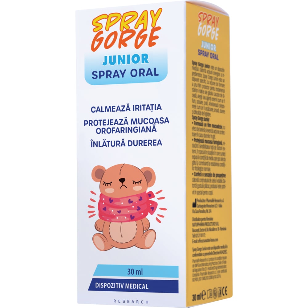 Gorge Spray oral junior, 30 ml, NATURPHARMA
