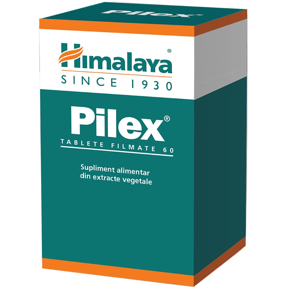 Supliment alimentar Pilex, 60 comprimate, HIMALAYA