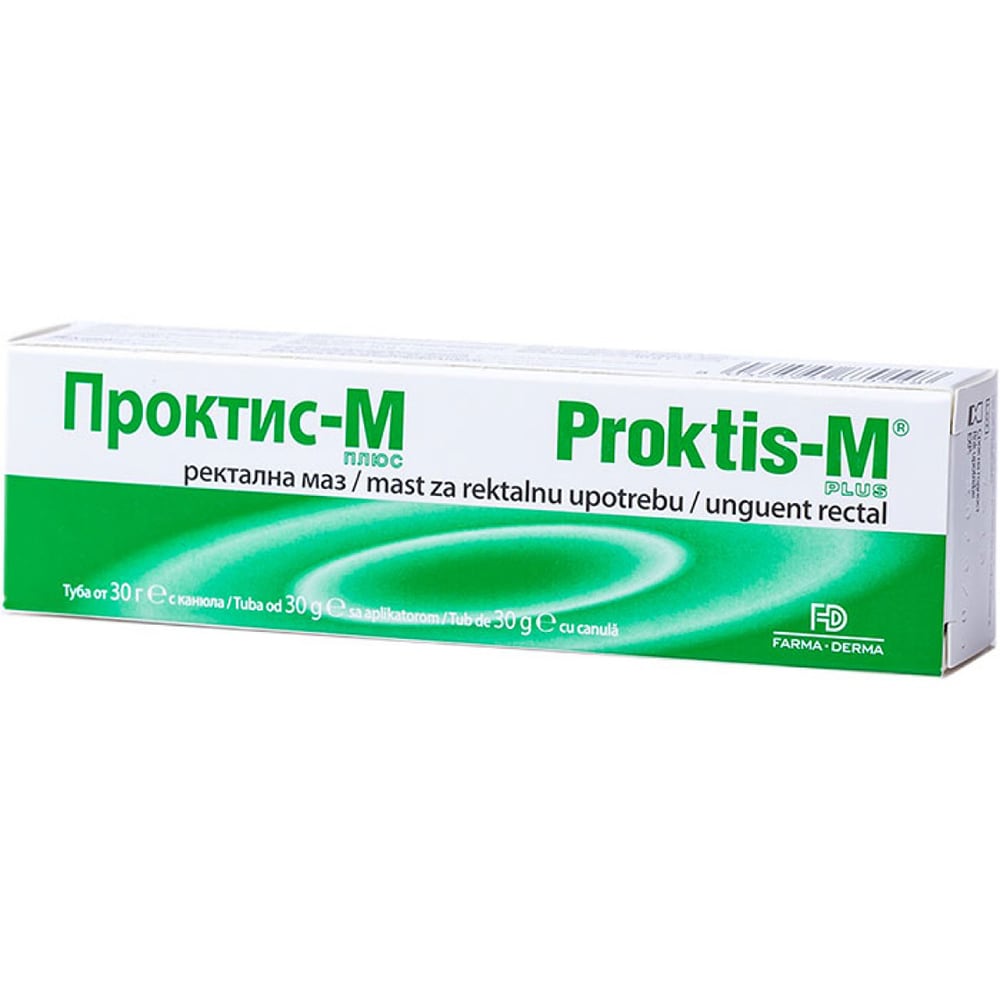 Supliment alimentar Proktis-M Unguent Rectal, 30 g, NATURPHARMA
