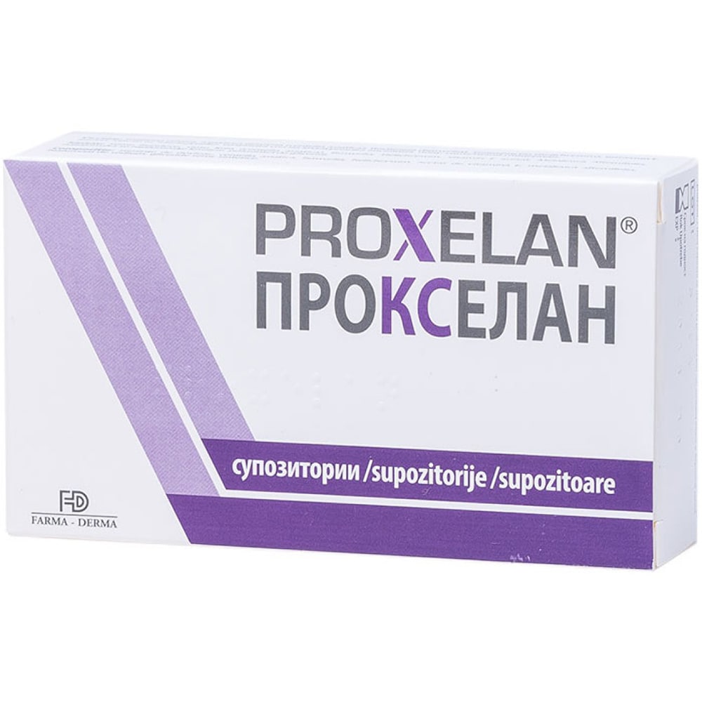 Supliment alimentar Proxelan Supozitoare, 10 bucati, NATURPHARMA