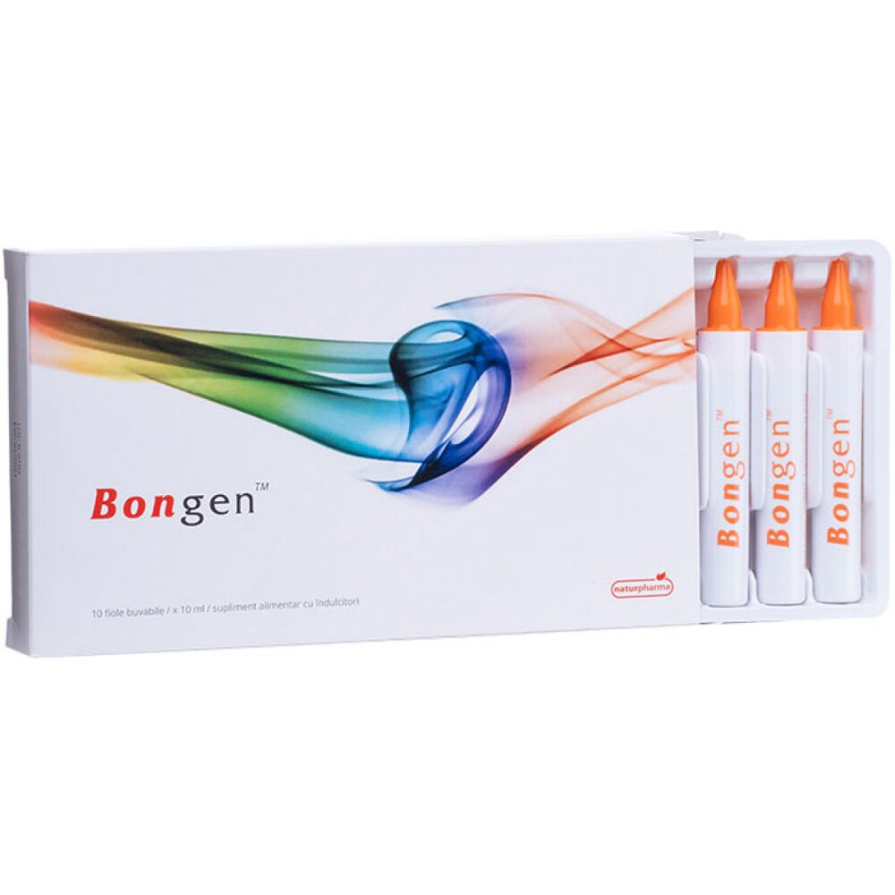 Supliment Bongen, 10 fiole x 10 ml, NATURPHARMA