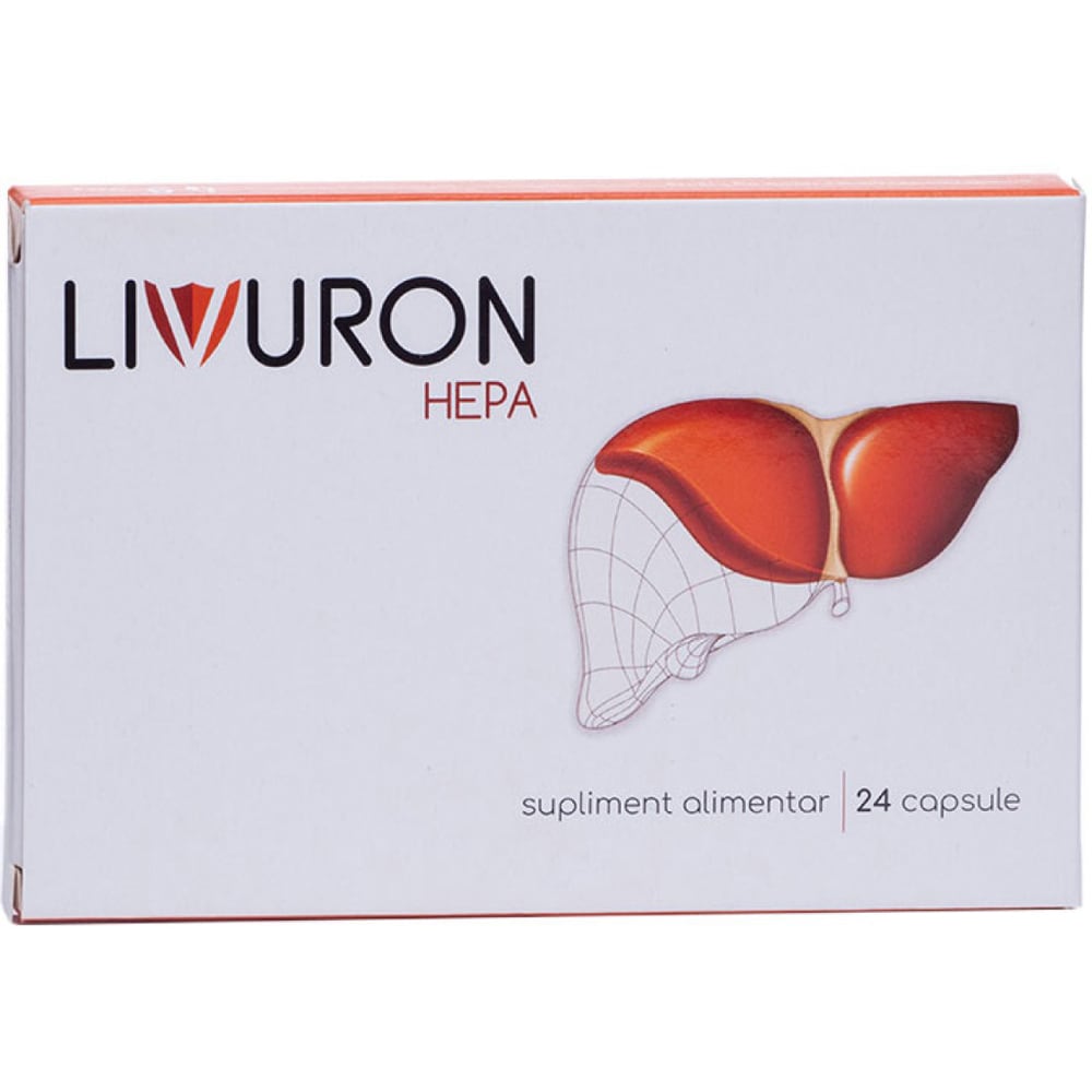 Supliment Livuron Hepa, 24 capsule, NATURPHARMA