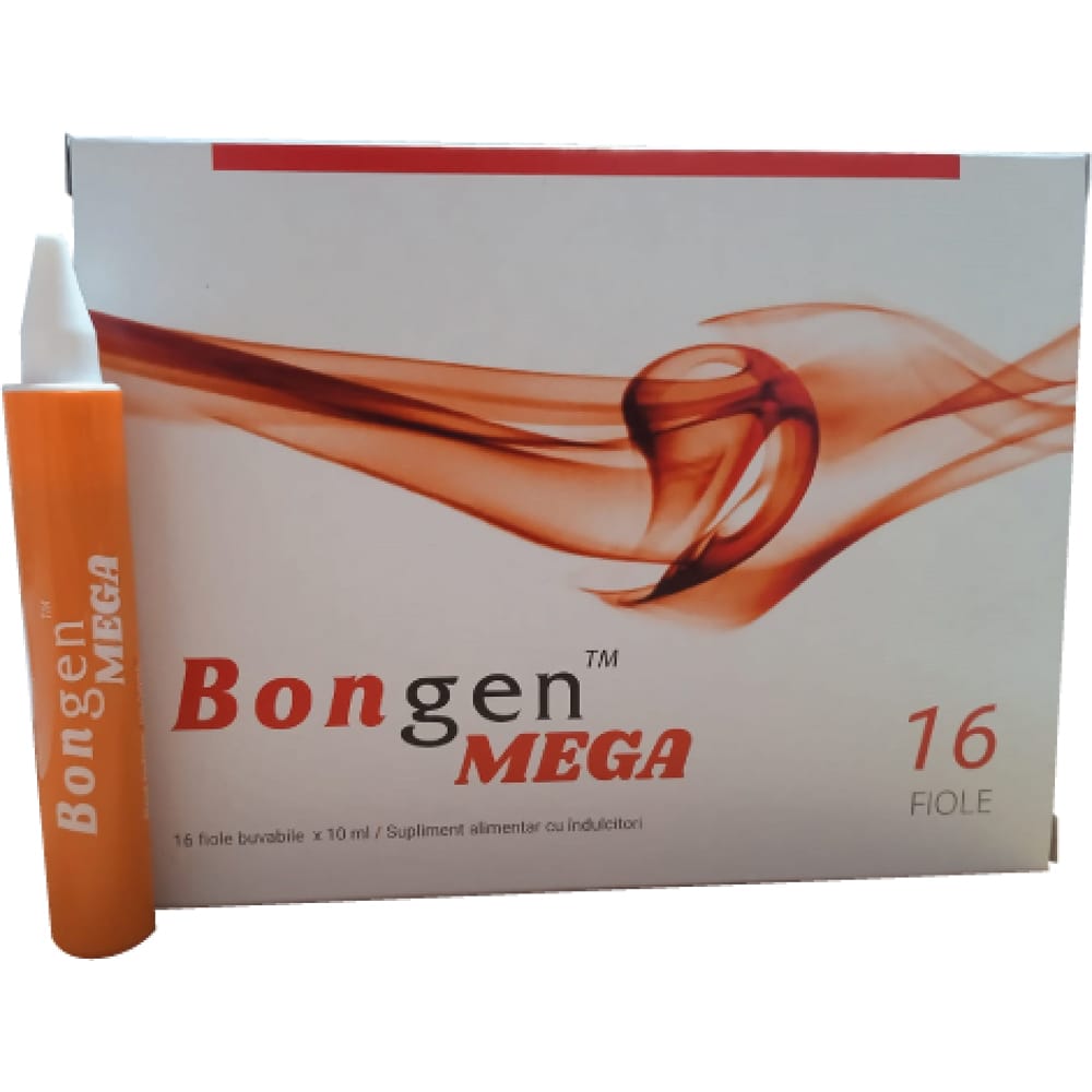 Supliment Bongen, 16 fiole x 10 ml, NATURPHARMA