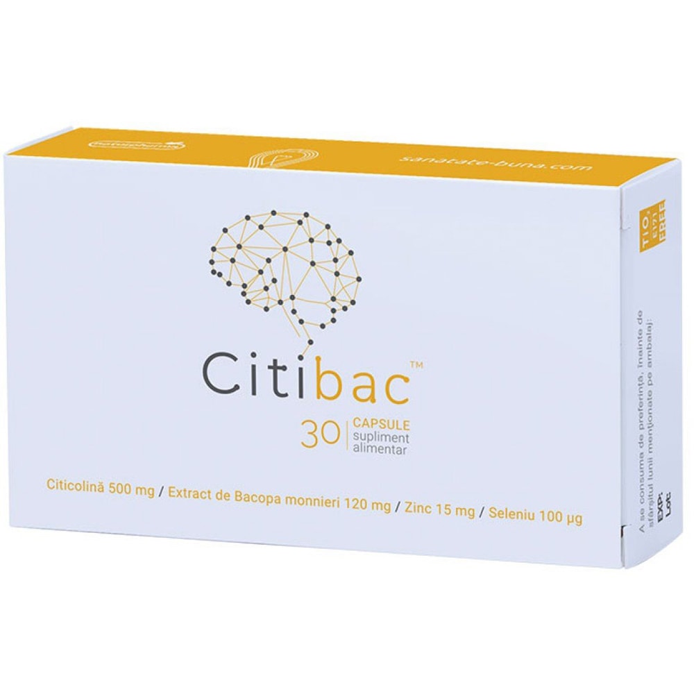 Supliment Citibac, 30 capsule, NATURPHARMA