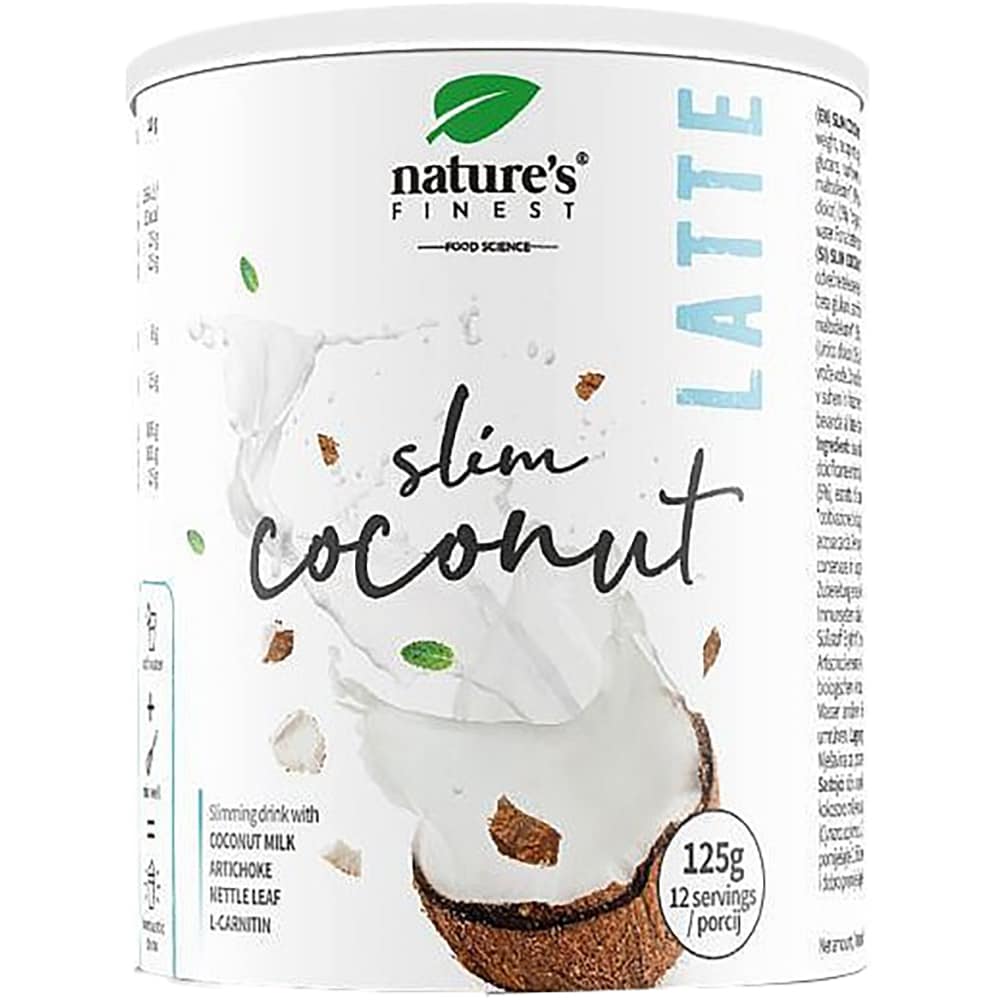 Supliment Slim Coconut Latte, 125 g, NUTRISSLIM