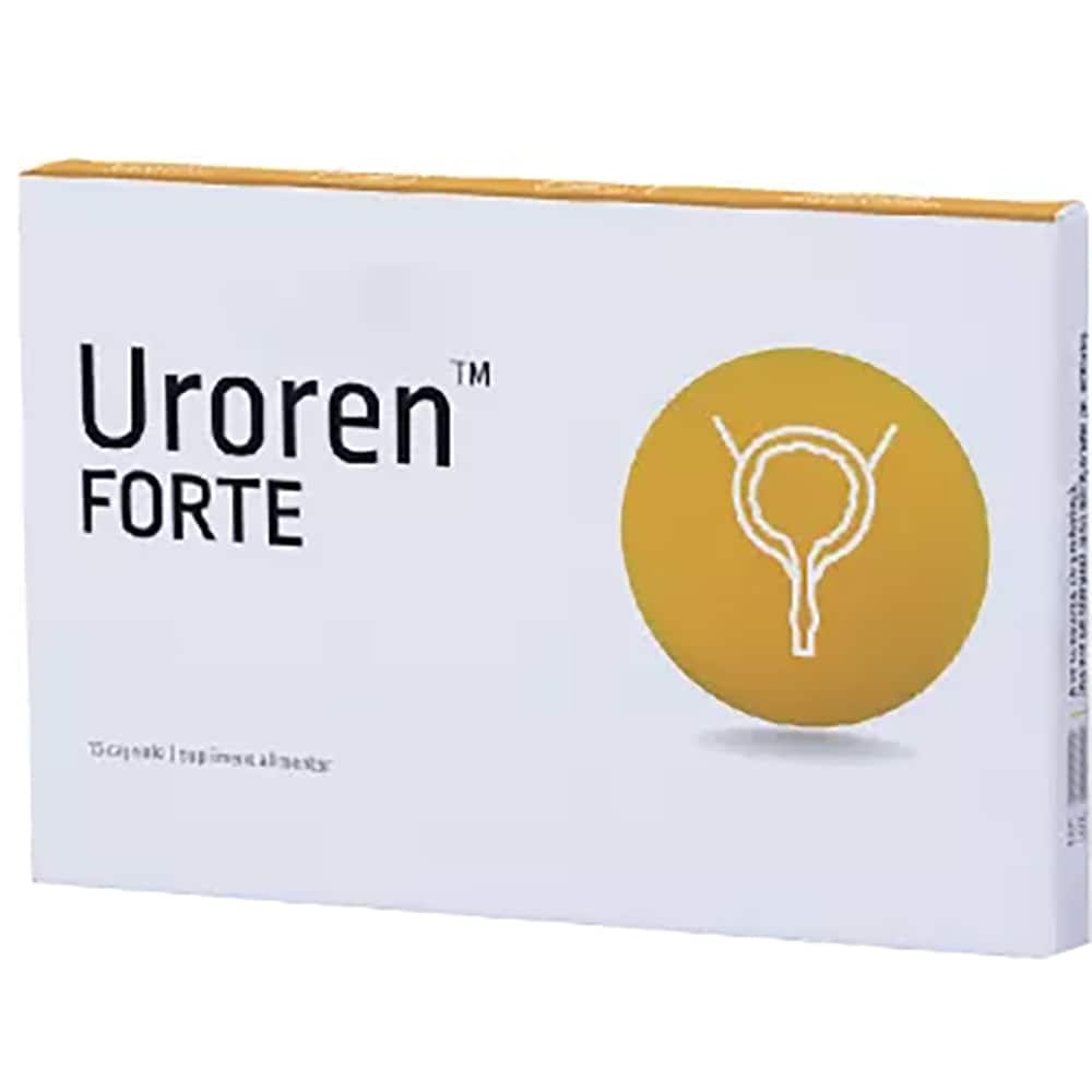 Supliment alimentar Uroren Forte, 15 capsule, NATURPHARMA