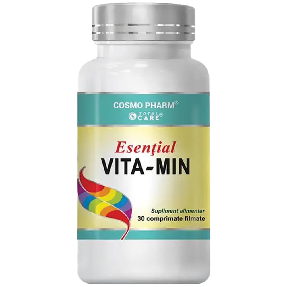 Supliment alimentar Esential Vita-Min, 30 tablete, COSMO PHARM