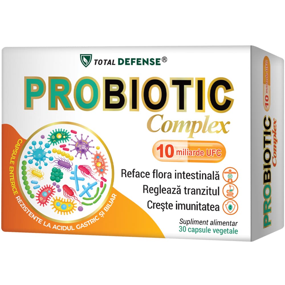 Supliment alimentar Probiotic Complex 10 UFC, 30 capsule, COSMO PHARM