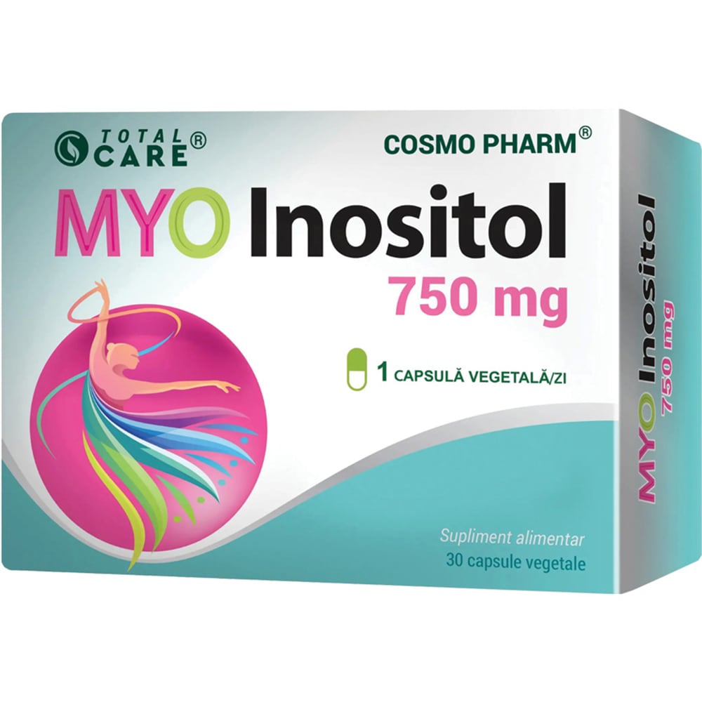 Supliment alimentar Myo Inositol 750 mg, 30 capsule, COSMO PHARM
