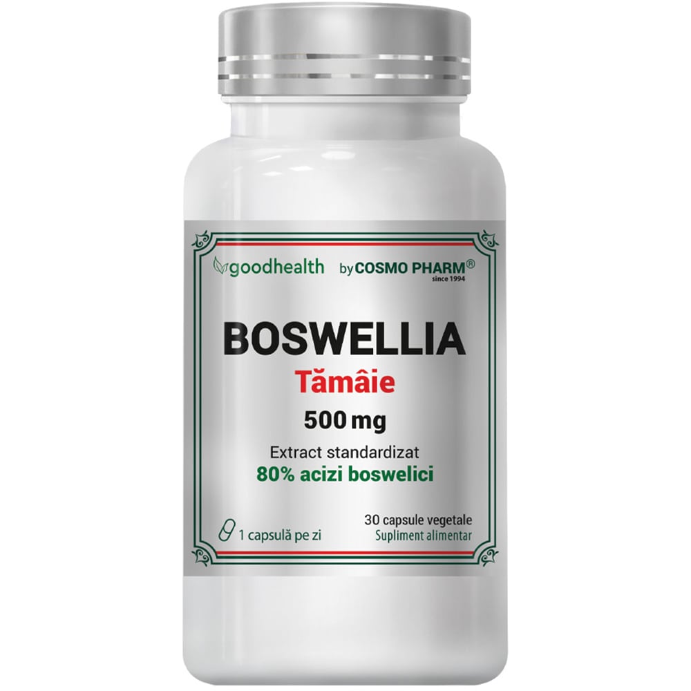 Supliment Boswellia Serrata 500 mg, 30 capsule, COSMO PHARM