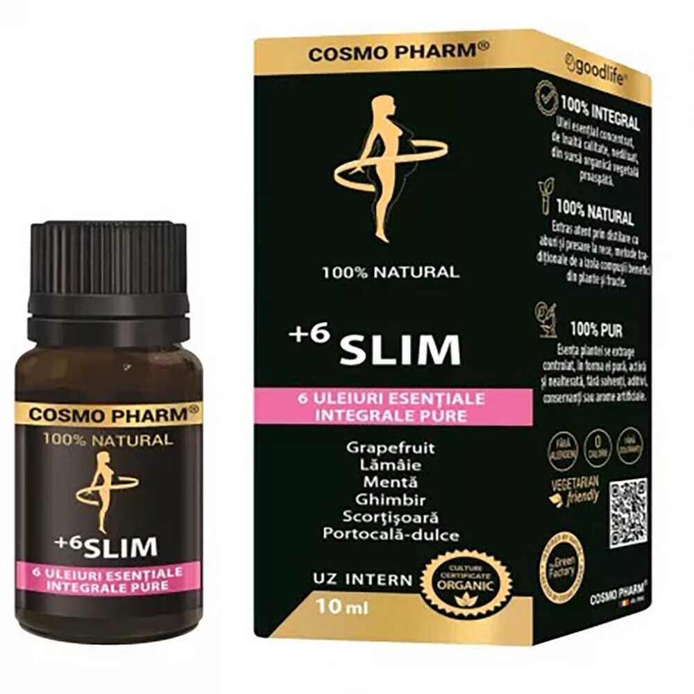 Ulei esential 6 Slim, 10 ml, COSMO PHARM