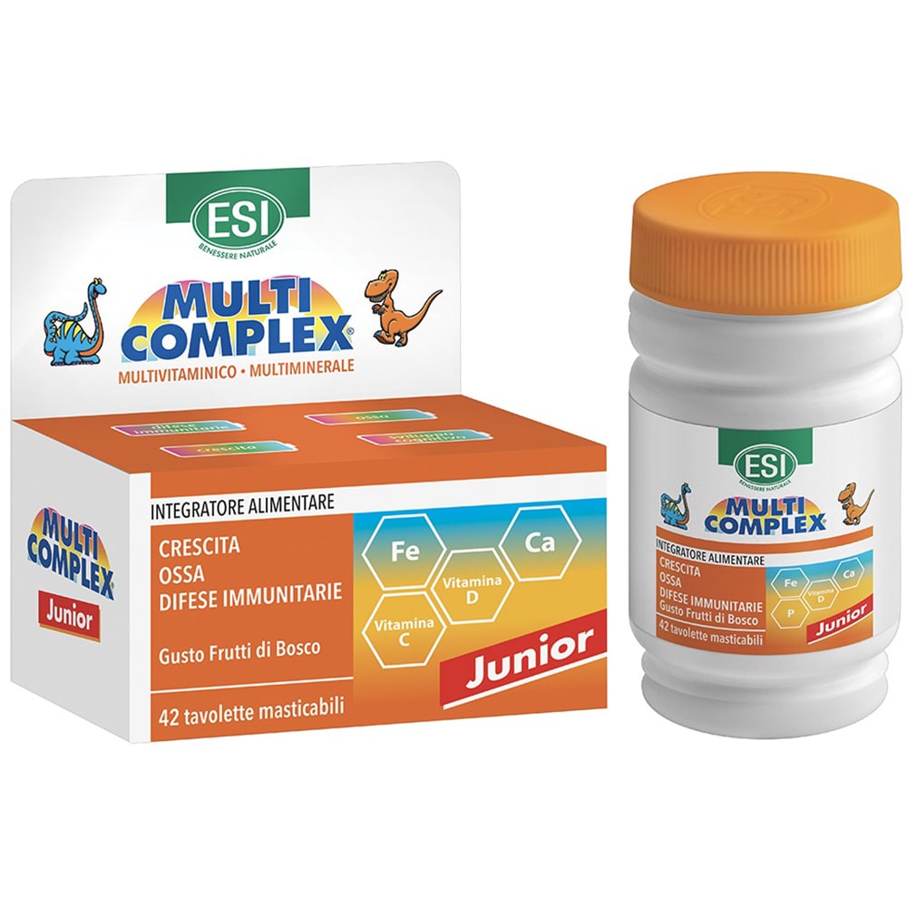 Supliment alimentar Multicomplex Multivitamine si Multiminerale Junior, 42 tablete, ESI