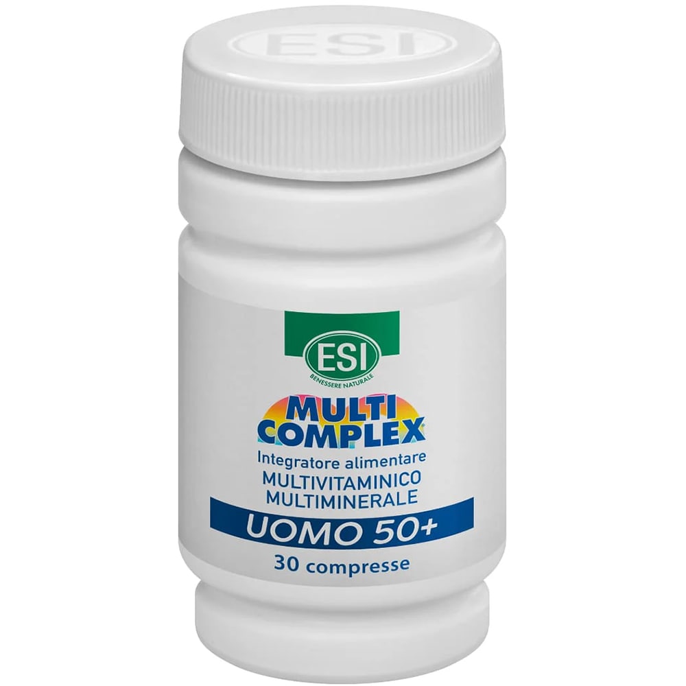 Multicomplex Multivitamine si Multiminerale pentru barbati +50, 30 comprimate, ESI