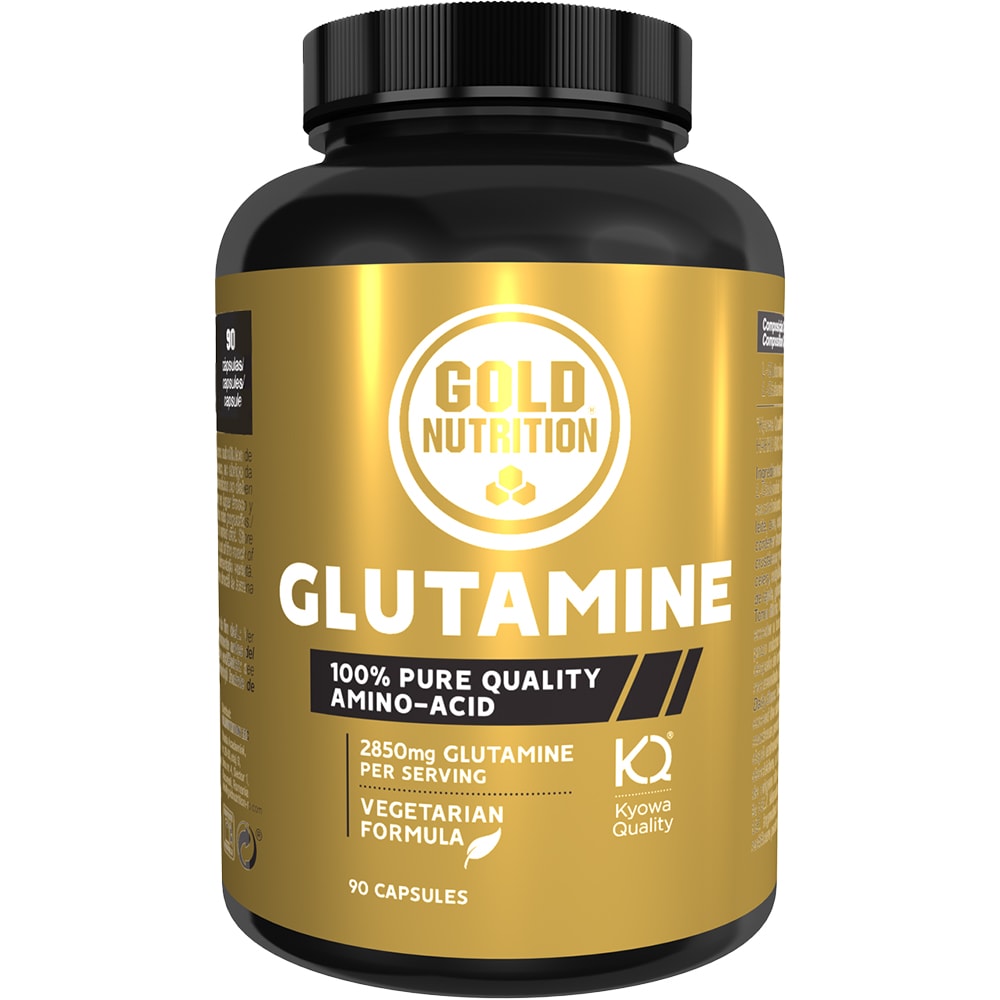 Supliment Glutamine, 90 capsule, GOLDNUTRITION