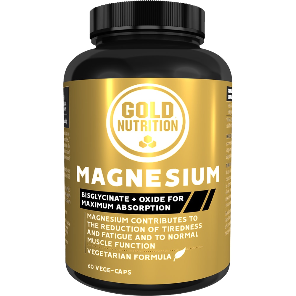 Supliment Magneziu, 60 capsule, GOLDNUTRITION