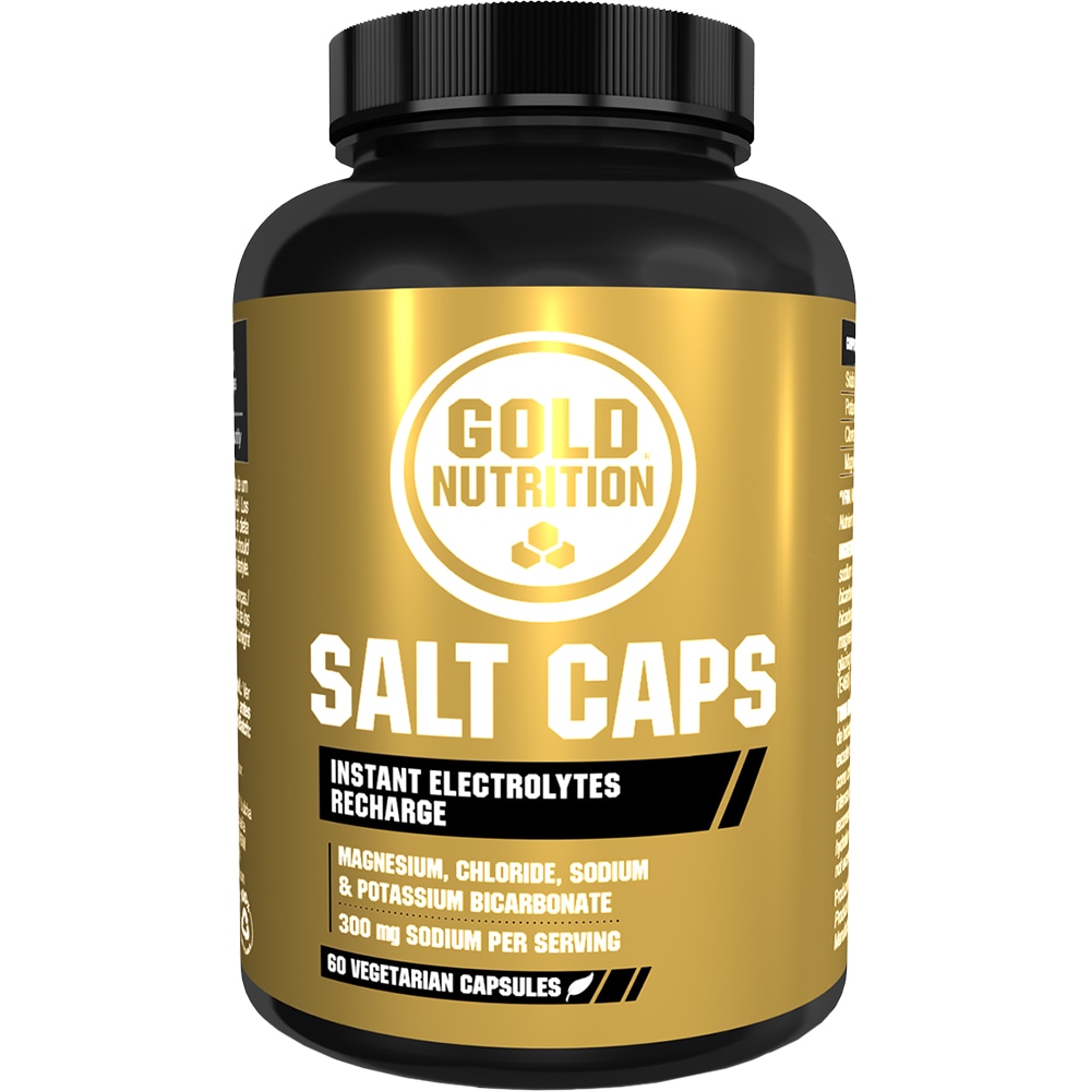 Supliment alimentar remineralizare Salt Caps, 60 capsule, GOLDNUTRITION