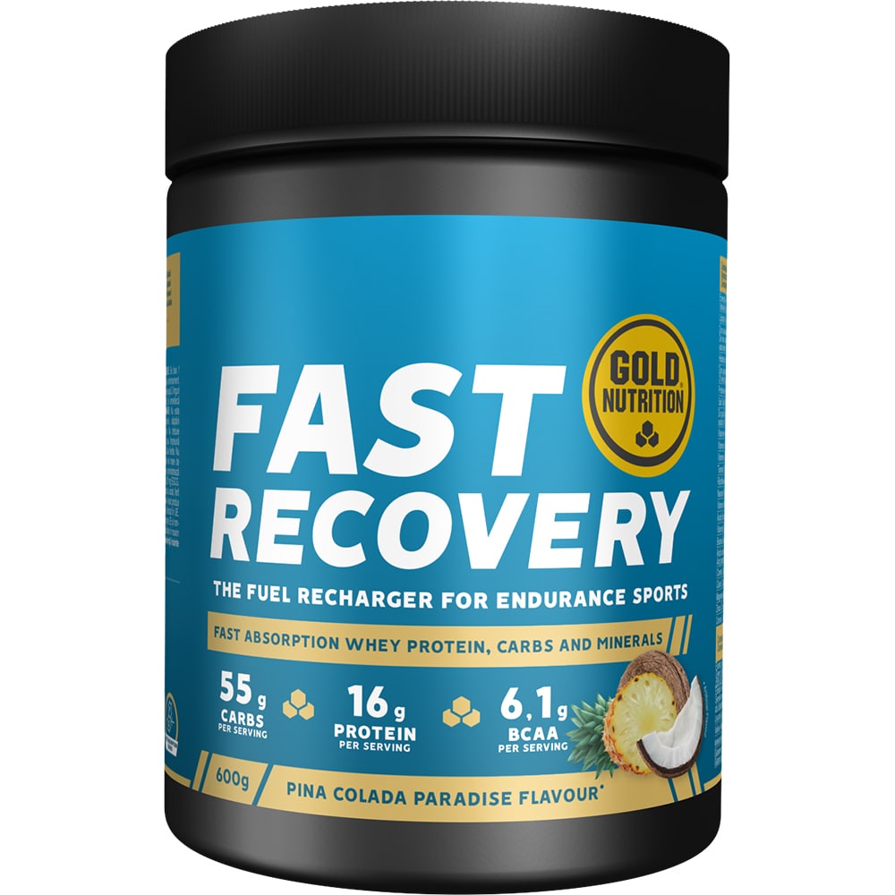 Pudra Fast Recovery, aroma Pina Colada, 600 g, GOLDNUTRITION