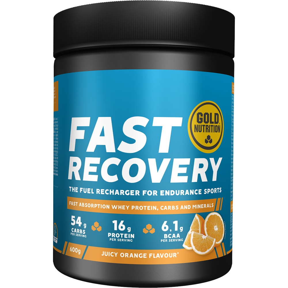 Pudra Fast Recovery, aroma Portocale, 600 g, GOLDNUTRITION