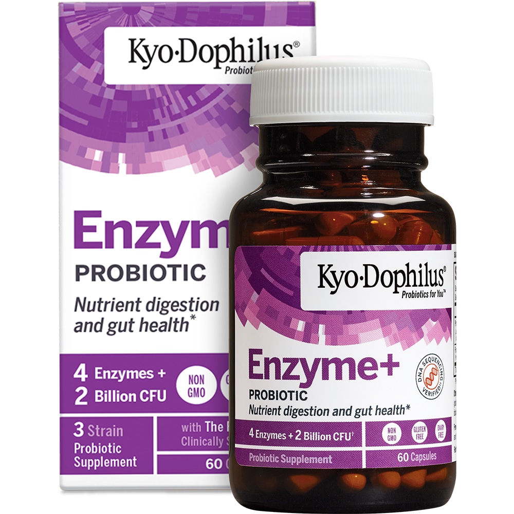 Supliment Probiotice si Enzime, 60 capsule, KYO-DOPHILUS
