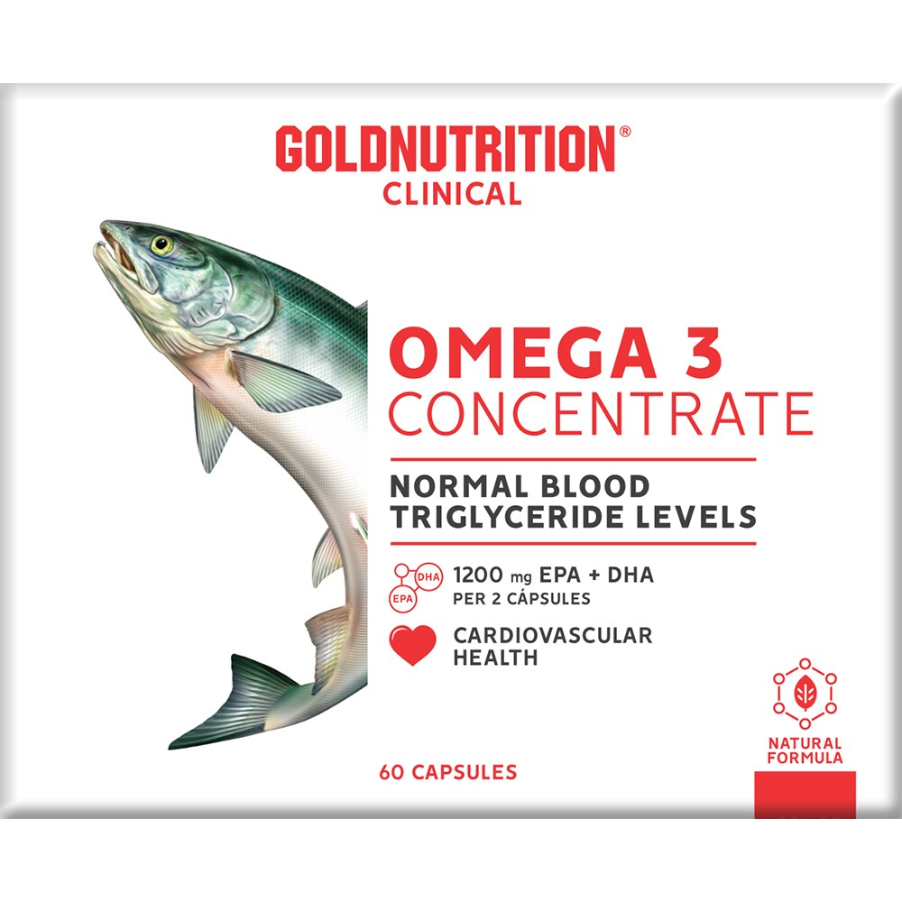 Supliment Clinical Omega 3 concentrate, 60 capsule, GOLDNUTRITION