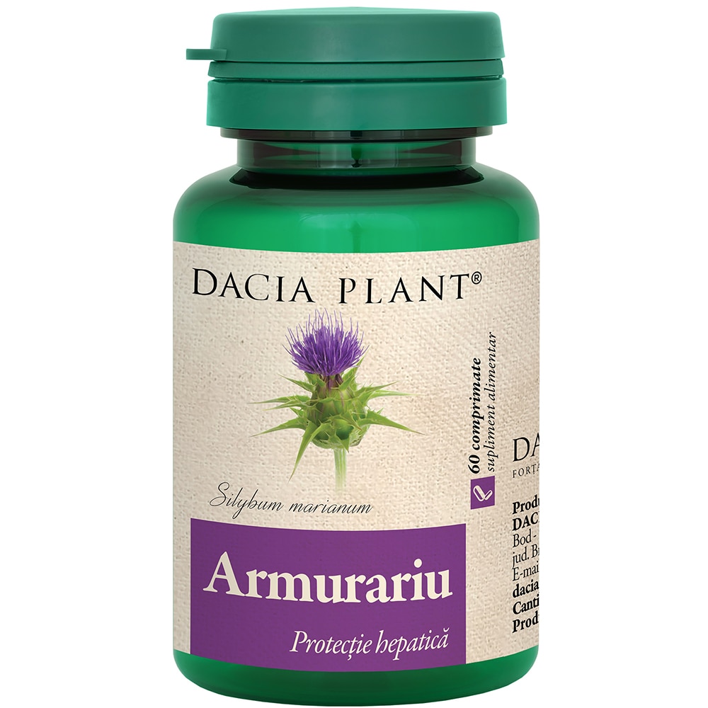 Supliment alimentar Armurariu, 60 comprimate, DACIA PLANT