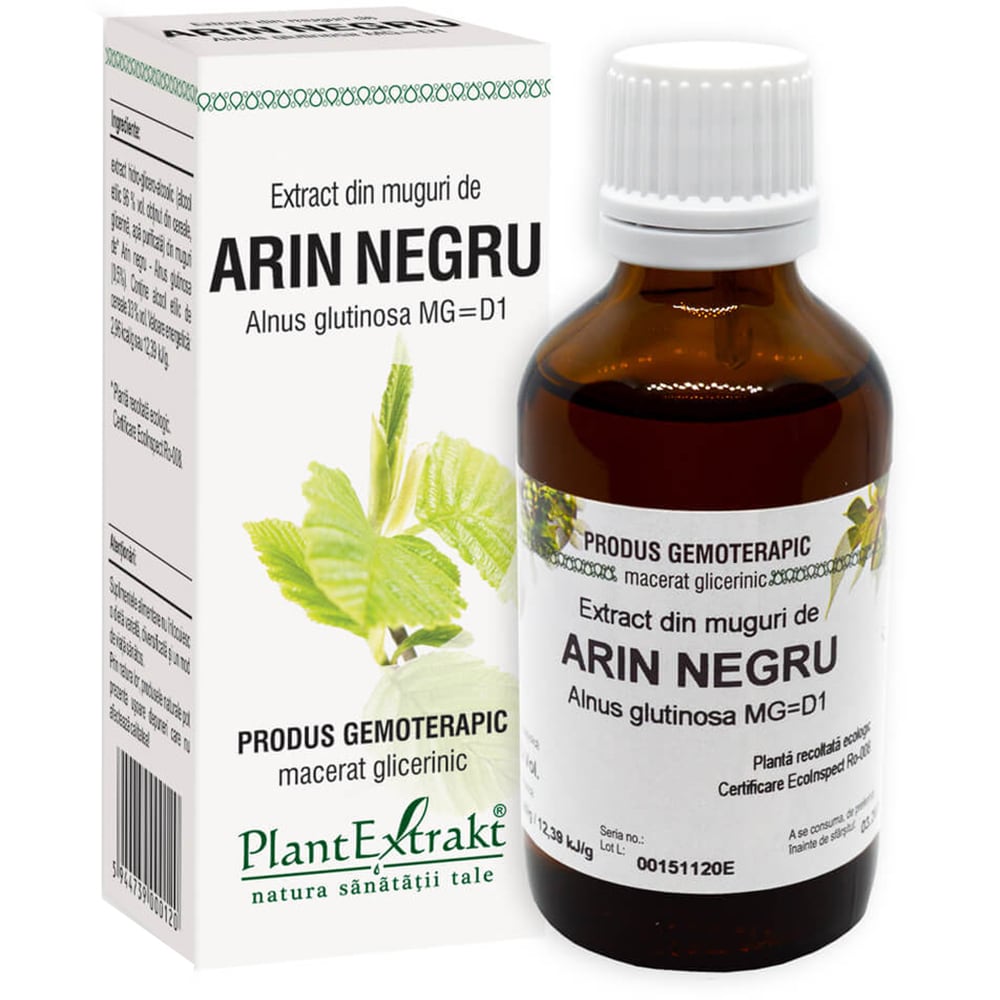 Extract din Muguri de Arin Negru, 50 ml, PLANTEXTRAKT