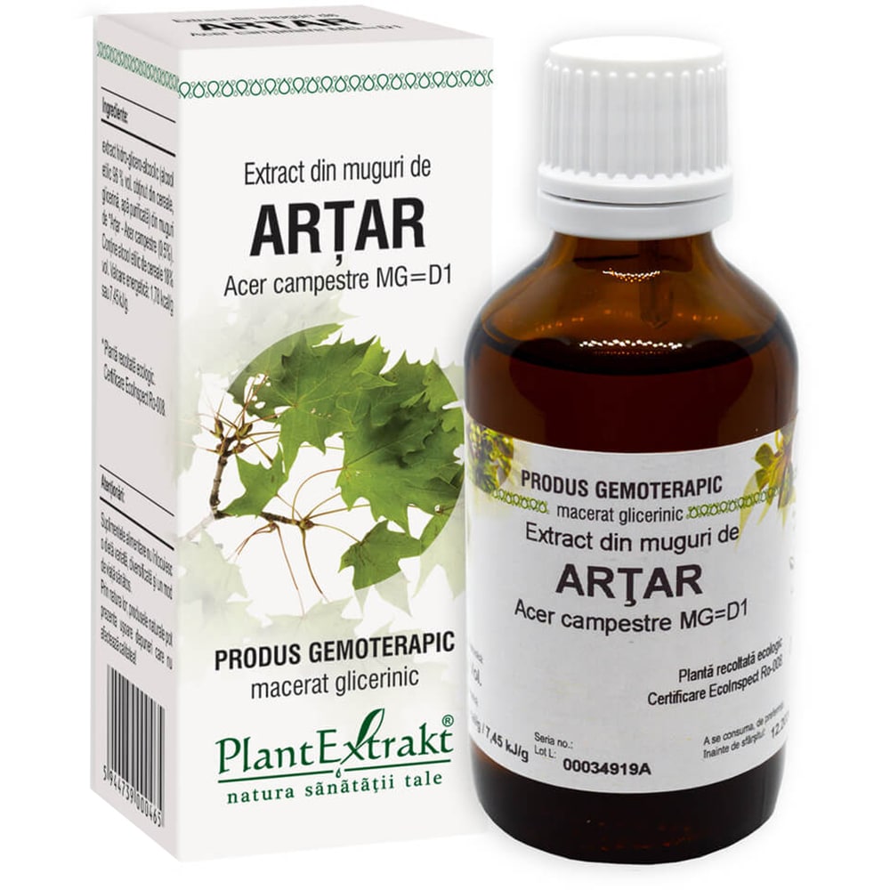 Extract din Muguri de Artar, 50 ml, PLANTEXTRAKT