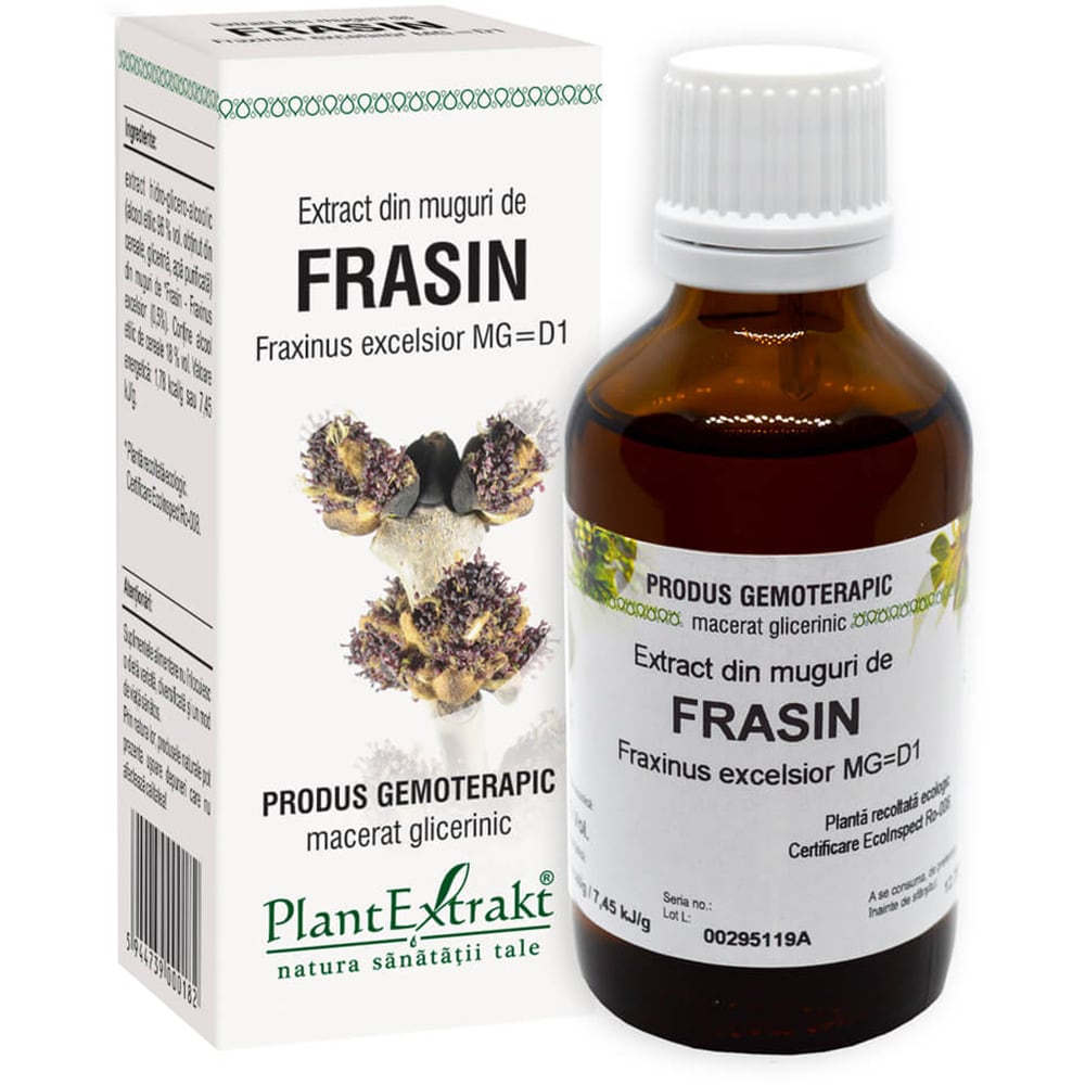 Extract din Muguri Frasin, 50 ml, PLANTEXTRAKT